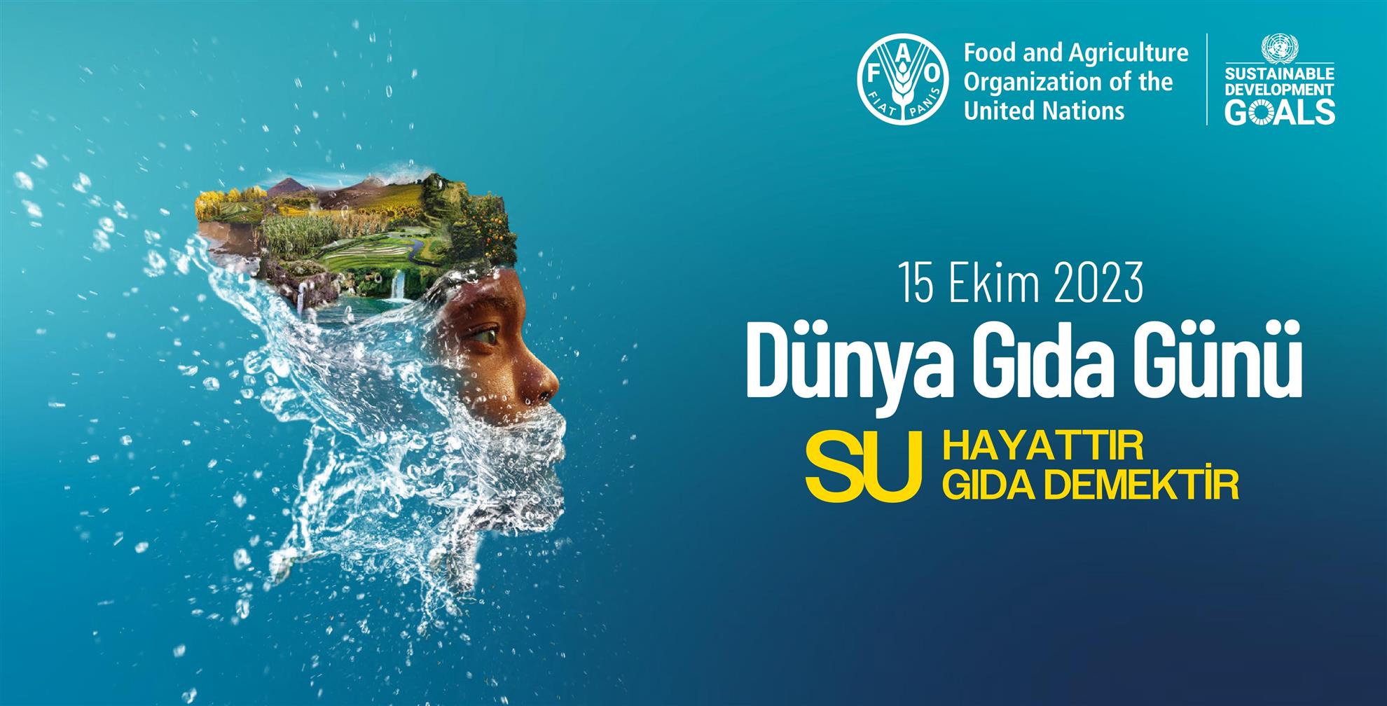 16 Ekim Dünya Gıda Günü sadece tarım ve gıda sektörlerinin değil,  SENİN de günün olsun!