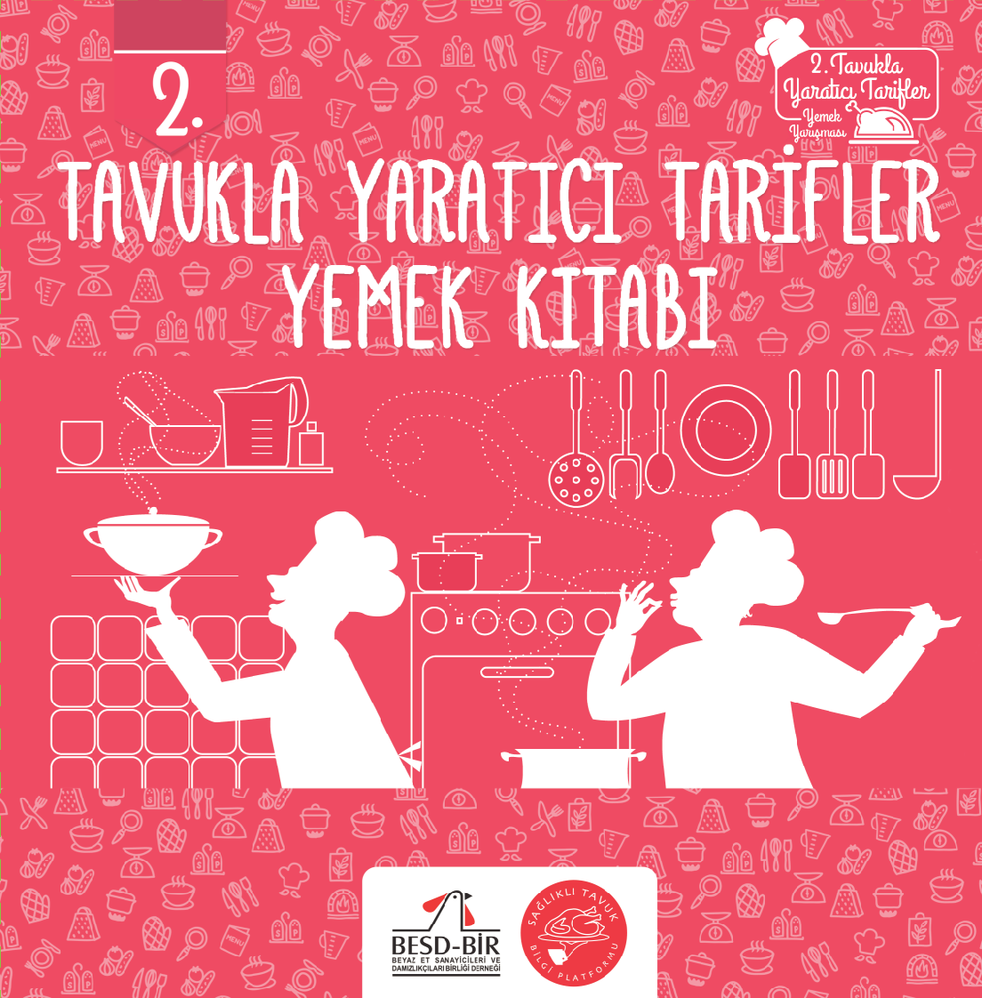 Tavukla Yaratıcı Tarifler Yemek Kitabı - 2